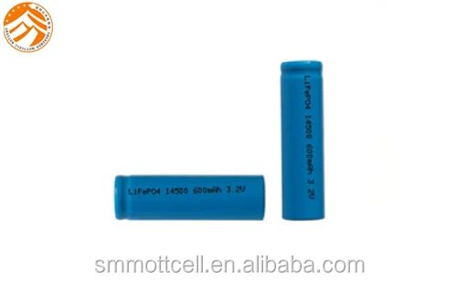IFR14500 3.2V 600mAh levensduurpo4 batterij 4