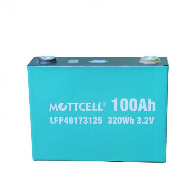 3.2V 100Ah LiFePO4 batterijcellen voor energieopslag 0