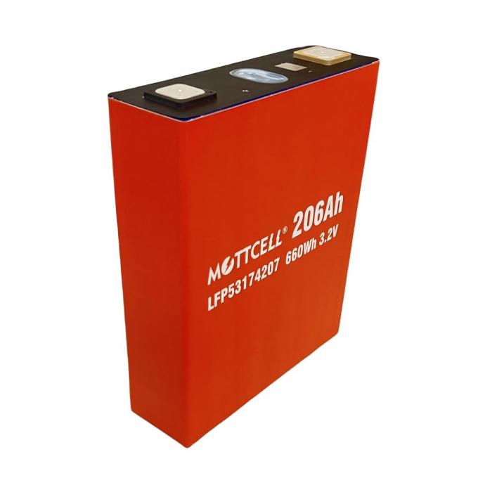 200Ah Lithium-Ion-accucellen Energieopslag Systeem langer leven 0