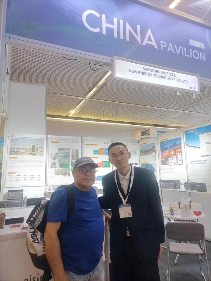 laatste bedrijfsnieuws over Mottcell presenteerd op Intersolar Europe 2024 als toonaangevende leverancier van nieuwe energieopslagoplossingen  1