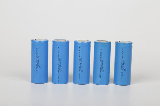 3.2V 6000mah Cylinderbatterijcel oplaadbare diepe cyclus 32700 32650 Lifepo4 Cell