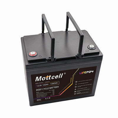 Capaciteit Lifepo4 Oplaadbare 12V batterij - 100Ah IP67 bescherming Lichte ABS/PVC behuizing