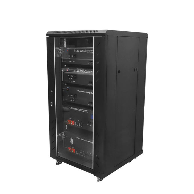 19" Rack Ess Aanpasbare Residentiële ESS DC 50ah 100ah Lithiumbatterijen Energieopslagoplossingen 3