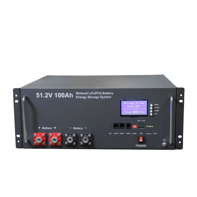 19" Rack Ess Aanpasbare Residentiële ESS DC 50ah 100ah Lithiumbatterijen Energieopslagoplossingen 0
