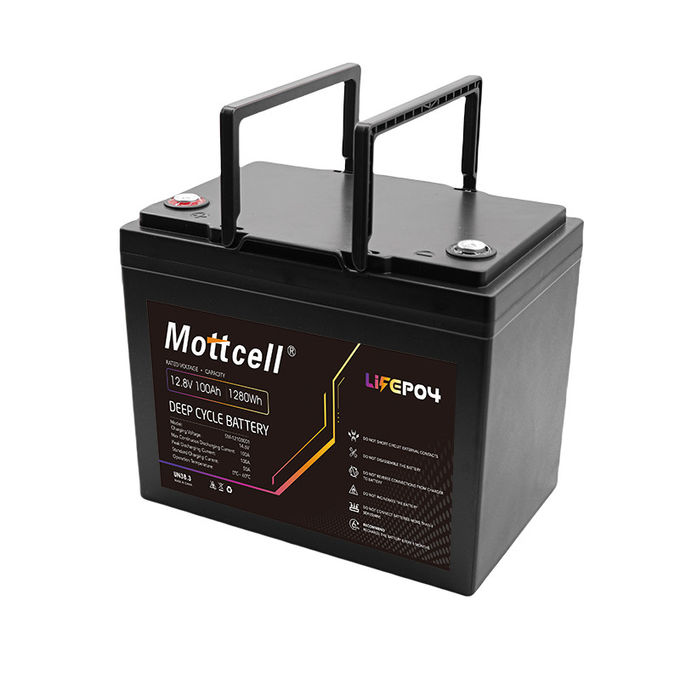 IP67 Beschermd 50A 12V Lifepo4 Batterij M8 Terminal 640Wh Capaciteit / 3000-5000 Cycle Span 0